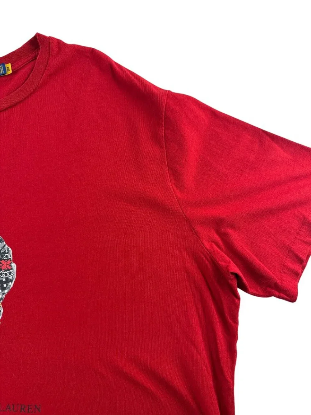 Polo Ralph Lauren Polo Bear T Shirt Red Graphic Short Sleeve 2XLT Big Tall